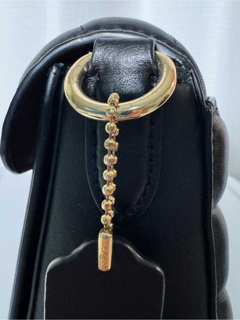 Coach Georgie Shoulder Bag with Puffy Quilting in Black - Picture 12 of 12